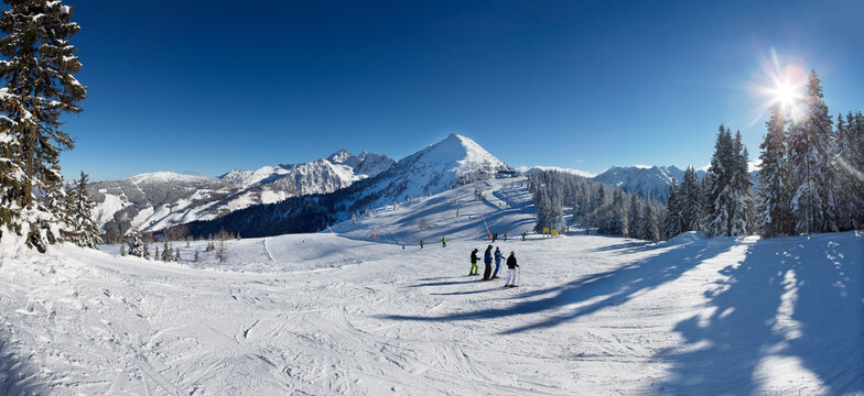 Austria, Styria, Liezen District, Schladming, Planai ski area