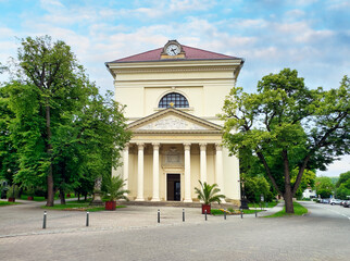 Obraz premium Slavkov u Brna Church of the Resurrection of Christ, czechia