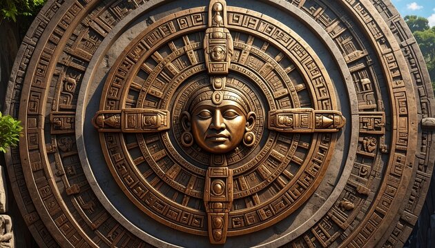 Inti Raymi Ceremonial Stone Sun Disk