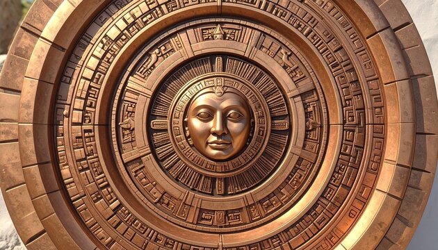 Inti Raymi Ceremonial Stone Sun Disk