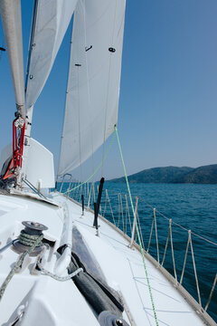 sail boat on the sea