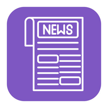 Satirical News Vector Icon
