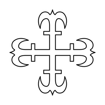Cross of Jeremiah. Weeping Prophet.