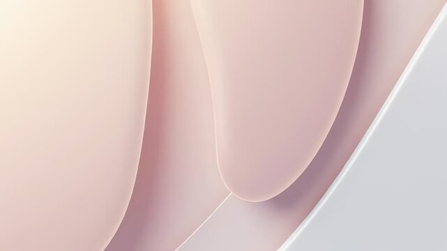 Elegant minimalistic floral background with soft shadows and neutral tones