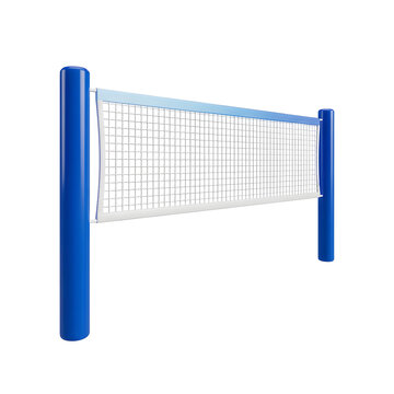 Blue wireframe cube on white background