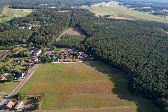 Eggesin, Ortseingang aus Richtung Torgelow, Ausbau 2025