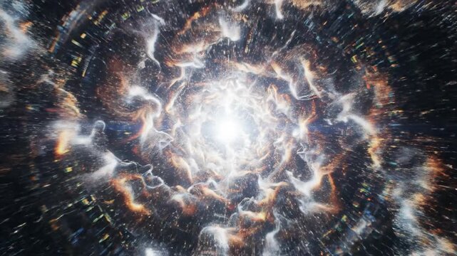 Quantum Computing Power Unleashes Explosive Light Bursts in Space