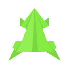 Fototapeta premium Animal Origami Icon in Flat Design. Vector Illustration.