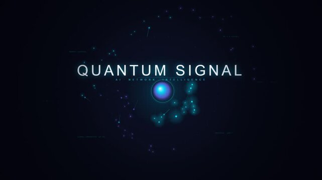 Quantum Signal AI Motion Graphic
