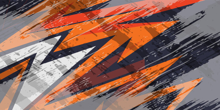 Abstract background with colorful triangular and arrow pattern. Abstract geometric wallpaper