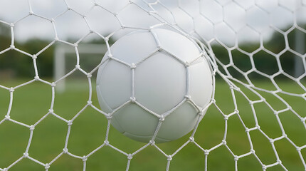 Fototapeta premium Premium quality professional soccer ball art advertising championship concept sports lush element tournament outdoor stadium promotion team athletic for commercial on