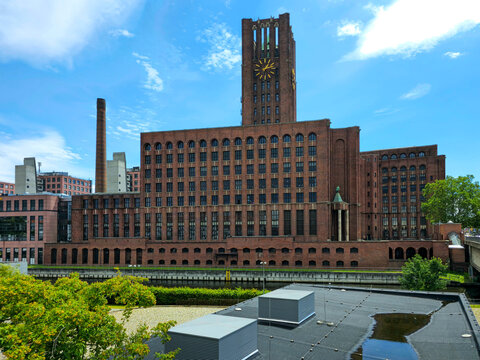 Ullsteinhaus in southern Berlin, in the Tempelhof locality of the Tempelhof-Sch&ouml;neberg district