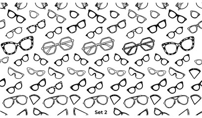 Obraz premium Pet care outline icons set veterinary dog cat grooming and training vector eps10
