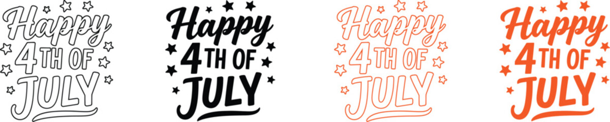 patriotic 4th of july greeting card designs © @rayan_rahaman