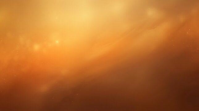 Abstract warm orange and yellow light and cloud texture.