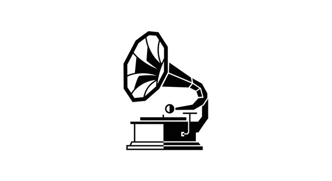 Vintage Gramophone Music Player Device 1.