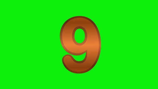 Seamless golden animation on chroma key green screen background featuring natural motion. Versatile stock clip with green, white tones for microstock and broadcast distribution.