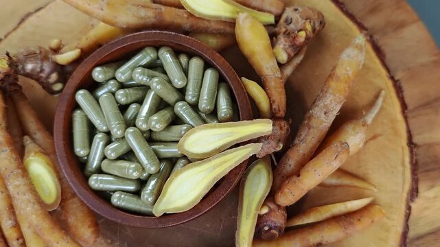 Fresh fingerroot or Chinese ginger