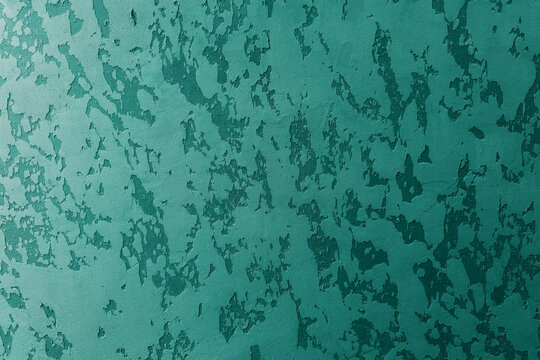 Textured teal background with abstract pattern
