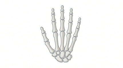 Fototapeta premium hand bones