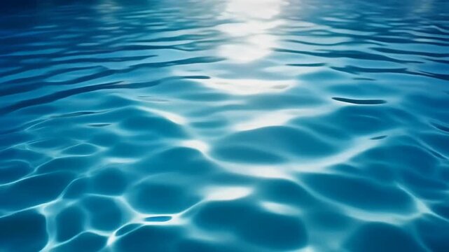 水面の光のコースティクスの背景動画