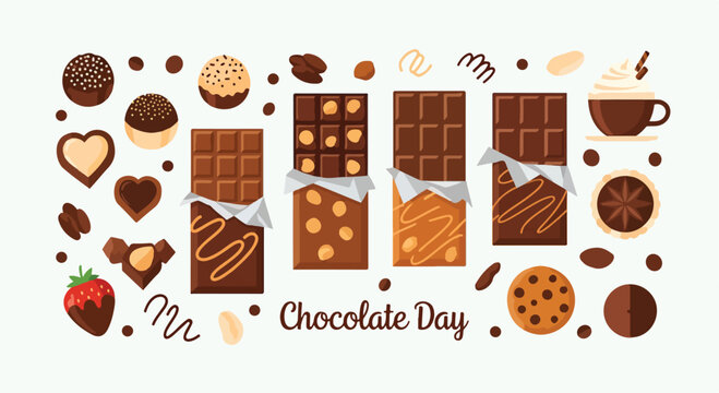 Chocolate treats and desserts celebration (1)