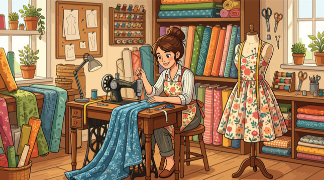 dress design maker Dress Maker Images – Browse 380,197 Stock Photos, Vectors, and Video