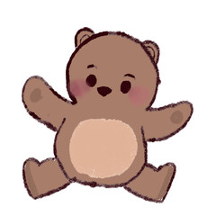 Obraz premium teddy bear cartoon