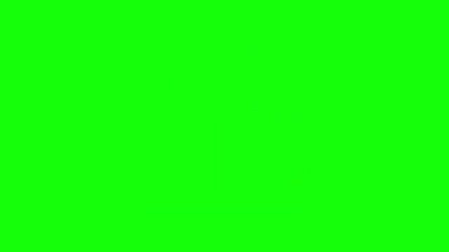 Financial Growth Concept with Rising Bar Graph and Dollar Sign on Bright Green Background