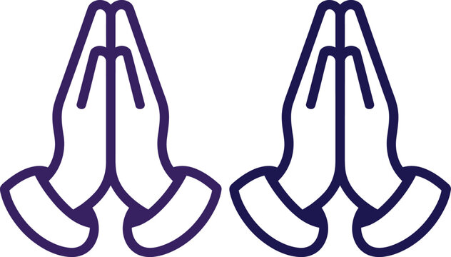 Two black coat hangers for clothes on hook