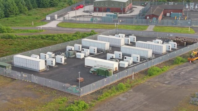 BESS Battery Energy Storage System in UK.