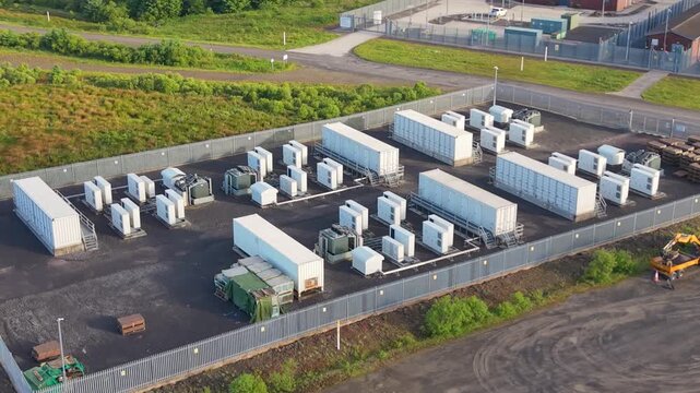 BESS Battery Energy Storage System in UK.