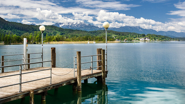 Seeufer P&ouml;rtschach W&ouml;rthersee Karawanken