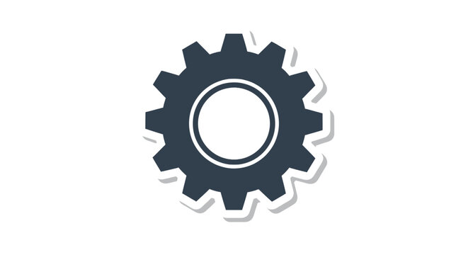 Cogwheel Mechanism Industrial Technology.