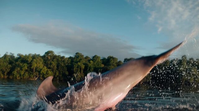 Amazon Pink River Dolphin