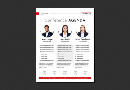 Conference Agenda Template