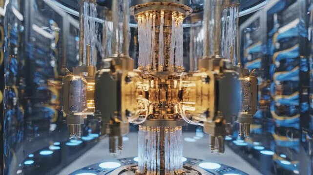 Quantum computer in server room