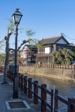 Canal district also known as Little Edo, Sawara town, Chiba Prefecture