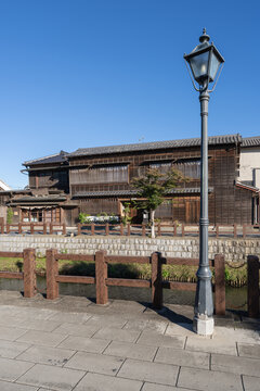 Historic Japanese architecture, Sawara town, Chiba Prefecture