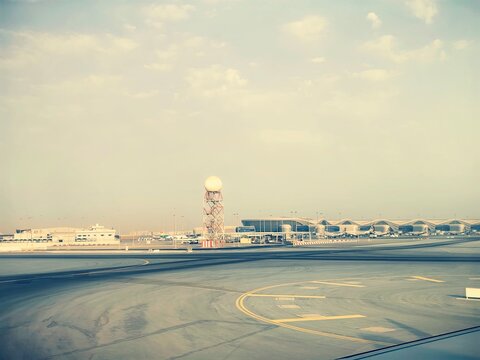 view from very famous airport.
