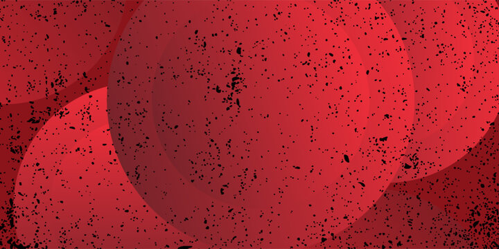 Collection of red concentric circles. Collection of radial sound wave or sonar rings. Pack of radar icon symbols, targets, dashed lines, halftones, eps 10.