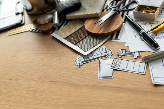 Interior design tools and samples