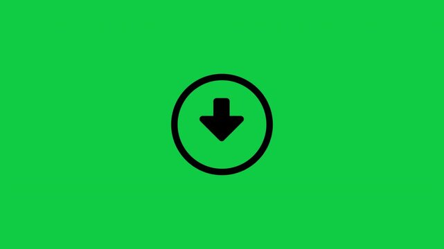 Download Symbol User Interface Button Animation Green Screen