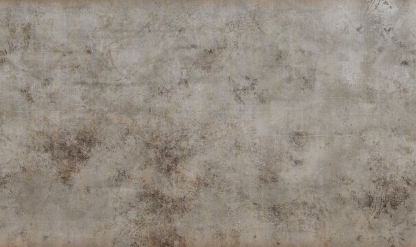 A worn concrete texture with a predominantly gray tone and brown undertones