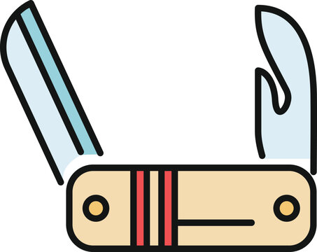 Folding multi tool featuring sharp open blades and utility functions for various tasks