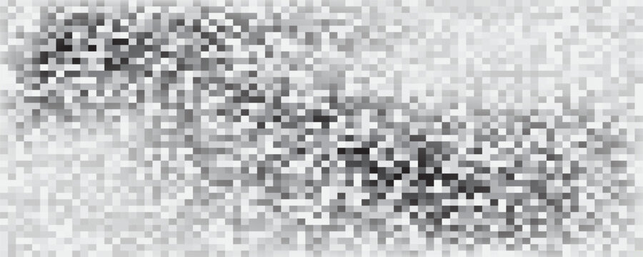 Silver mosaic background of small, shimmering square tiles reminiscent of a disco ball or a sparkling dance floor