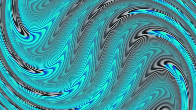Iridescent liquid surface swirls in the center. Creases and ripples on a glossy surface. Rainbow abstract background.