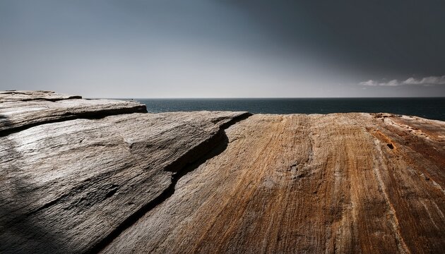 Sedimentary Bedrock Ideal For Copy Space