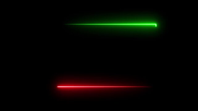 glowing neon light circle loading icon animation black background 4k video.