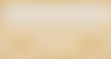 Fototapeta premium Warm grainy background with soft yellow and beige gradient light effect for modern creative design